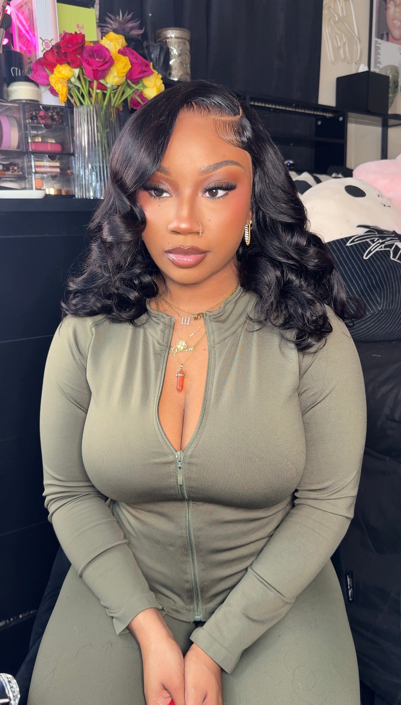 Glueless 4x6 14 Inch Body Wave Bob Wig