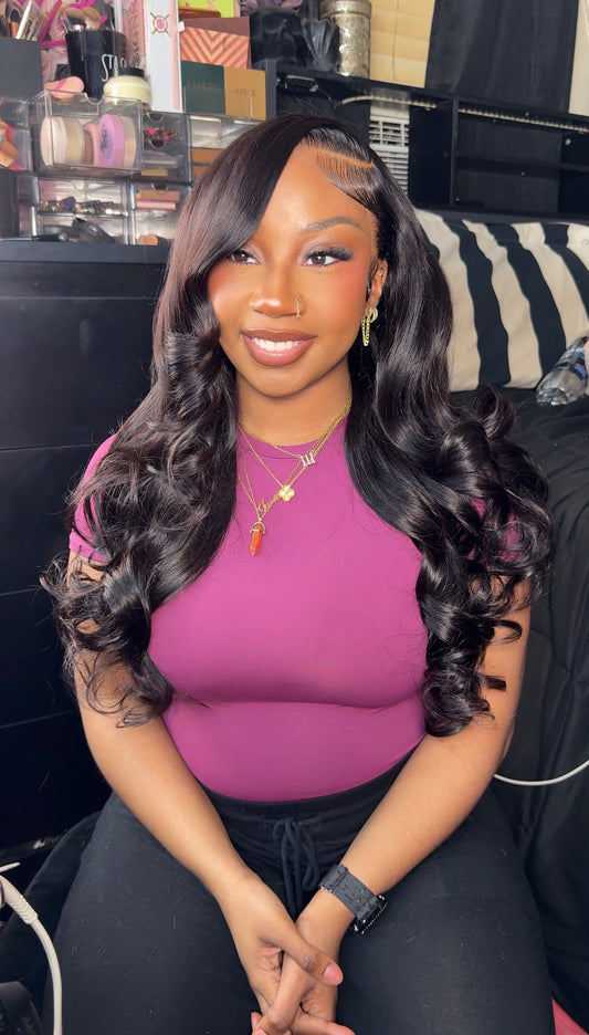 13x6 28 Inch Body Wave Wig