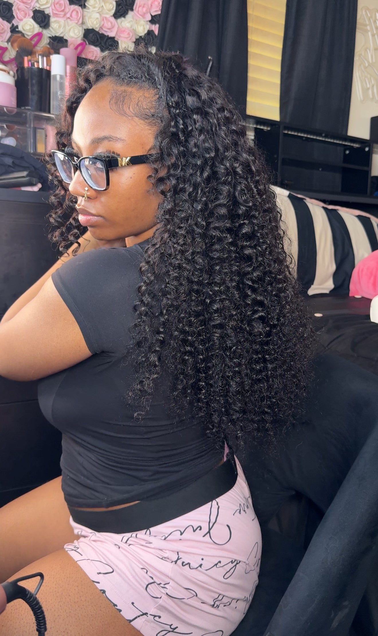 22 Inch Water Wave Half Wig