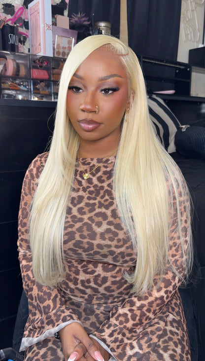 13x4 26 Inch Straight 613 Wig