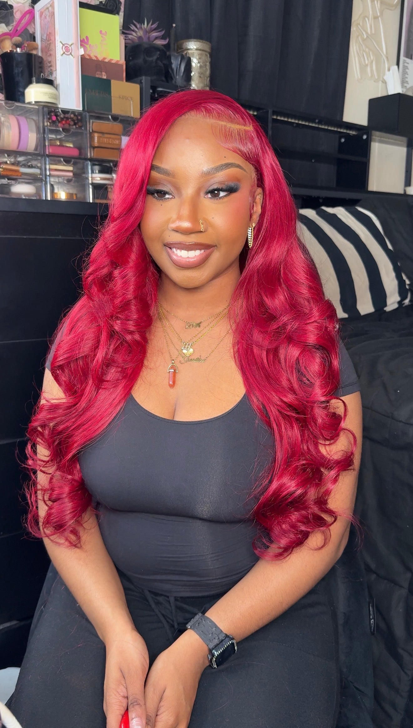 13x6 28 Inch 99J Body Wave Wig