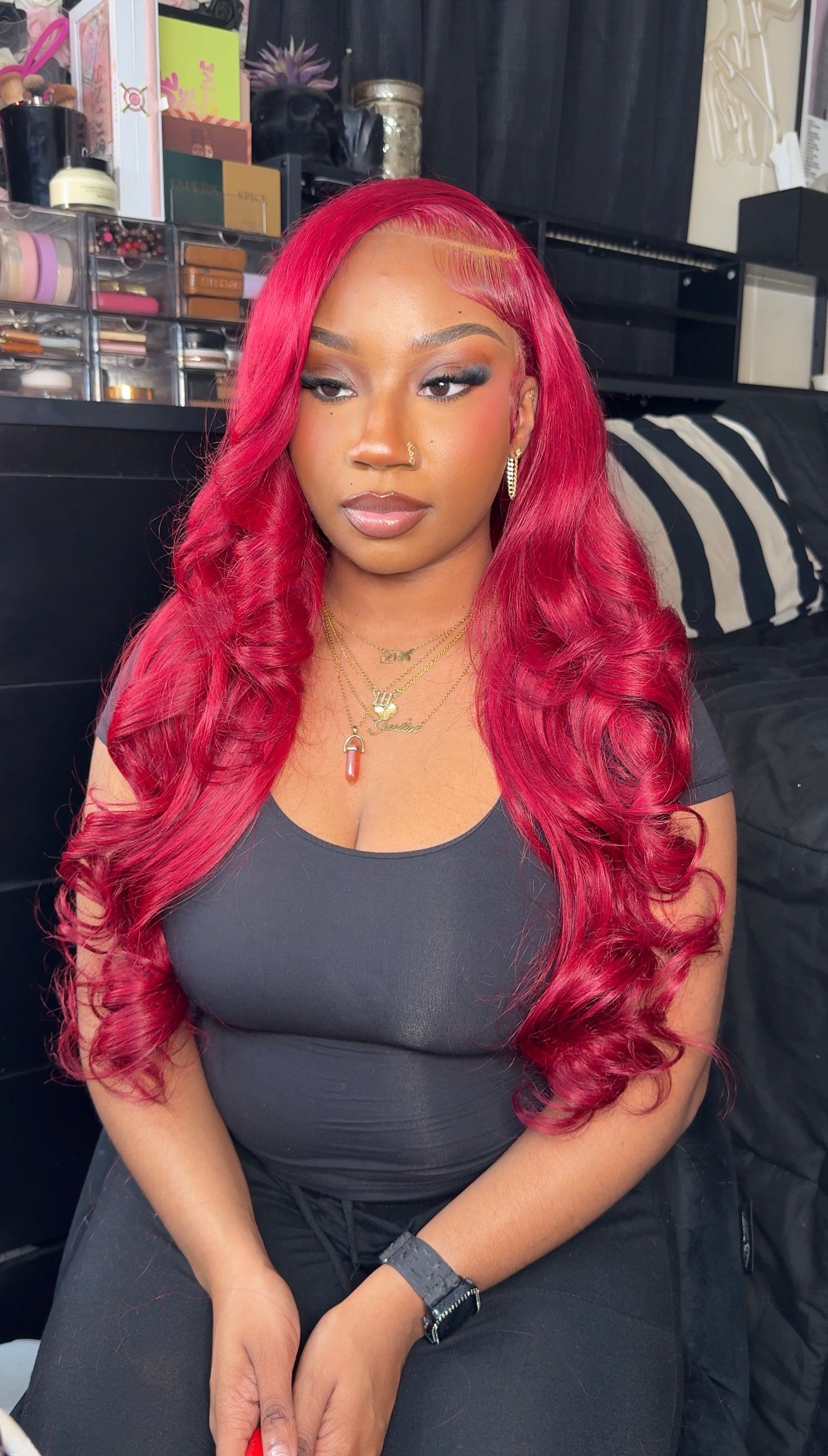 13x6 28 Inch 99J Body Wave Wig
