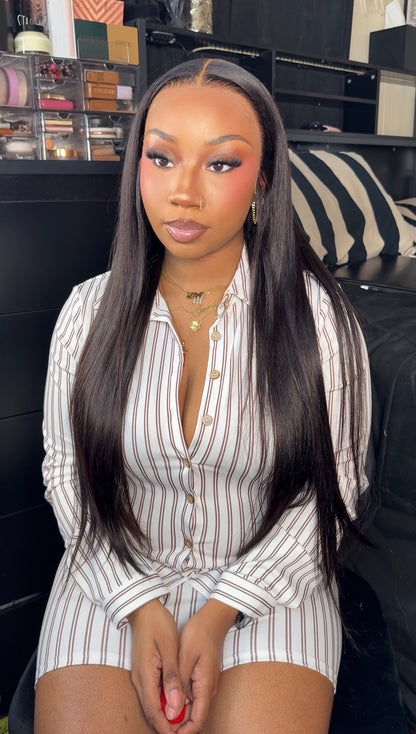13x6 26 Inch Straight Wig