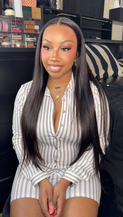 13x6 26 Inch Straight Wig