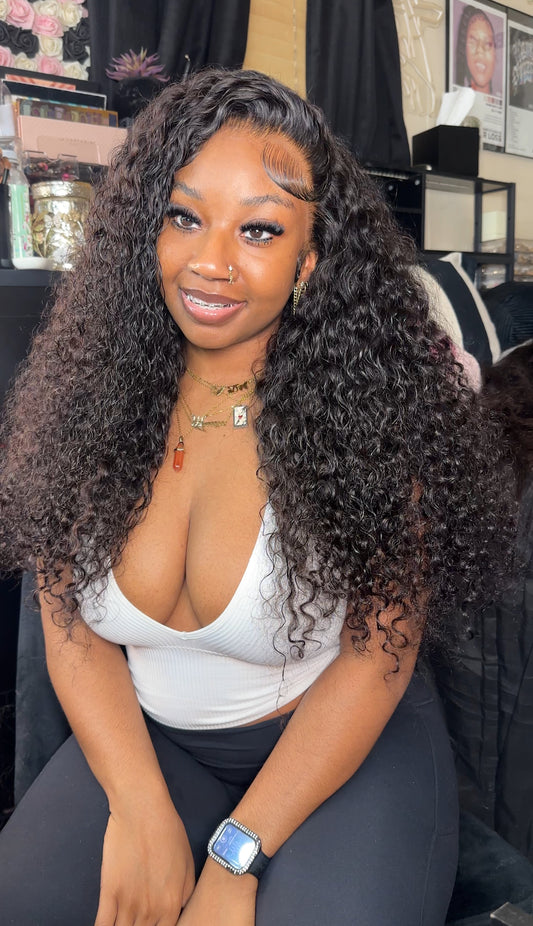 13x4 HD 24 Inch Water Wave Wig