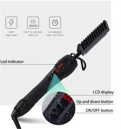 SO PRESSED Ceramic Hot Comb